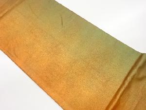 手織り紬抽象模様全通袋帯